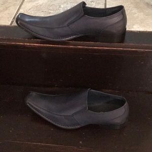 Aldo Men’s Navy Blue Leather Loafer